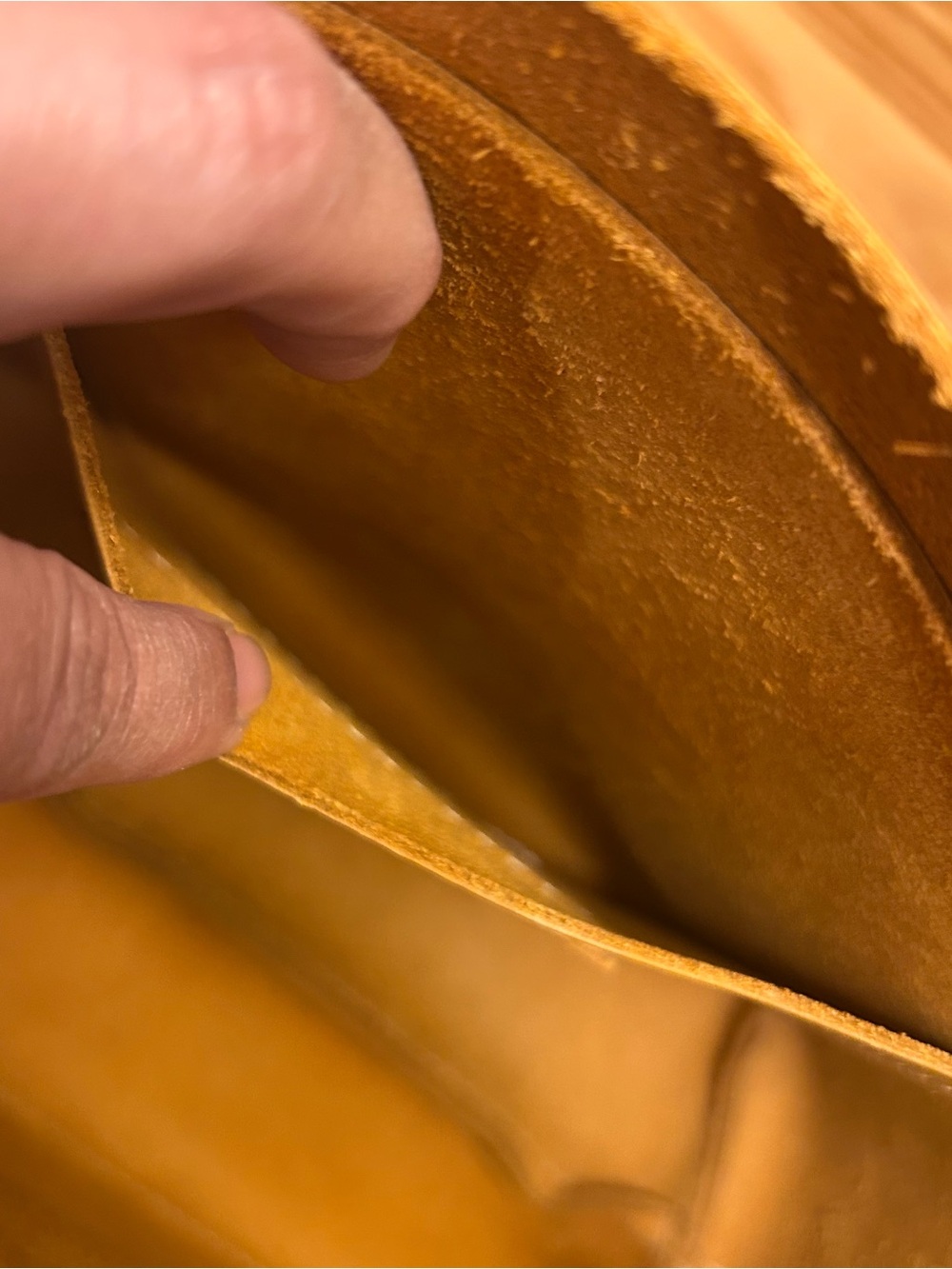 Portland Leather Goods Medium Mango Leather Tote Bag with Removable Strap - Picture 11 of 11